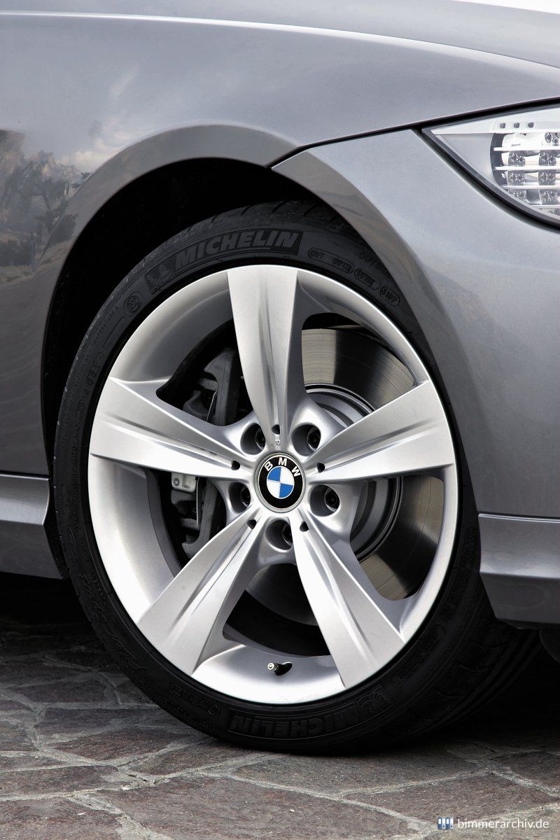 Der neue BMW 3er - 18-Zoll Rad