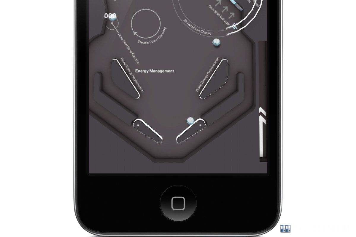 Efficient Dynamics Pinball iPhone Applikation