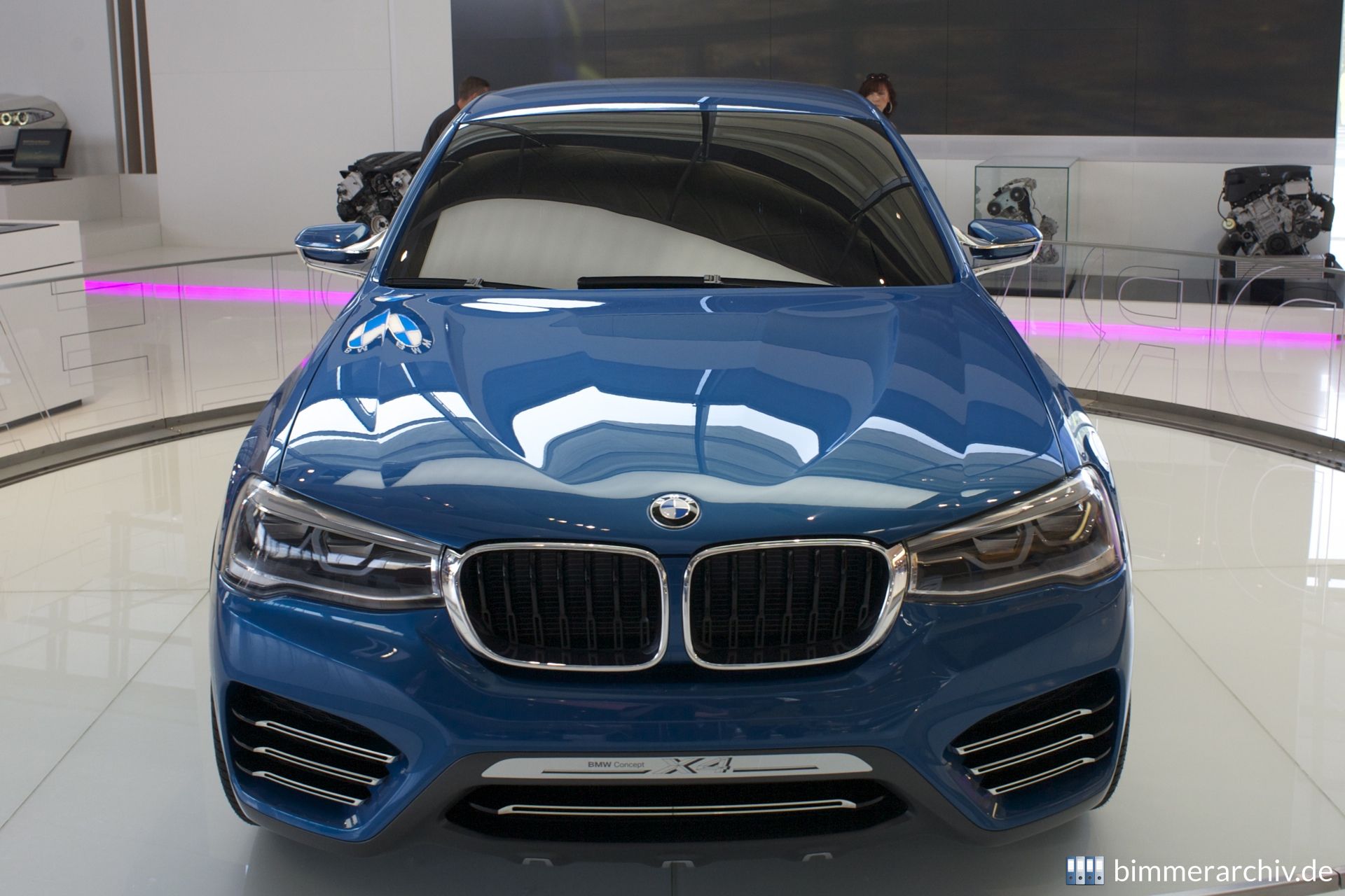 BMW Concept X4 in the BMW Welt