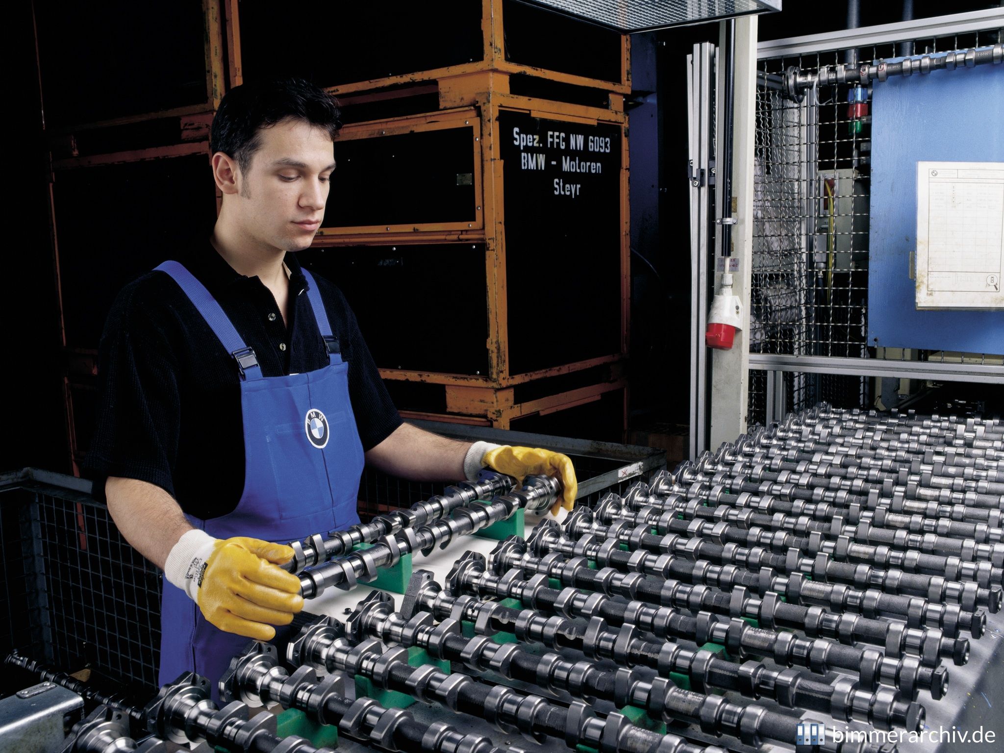 BMW Plant Berlin - production of camshafts