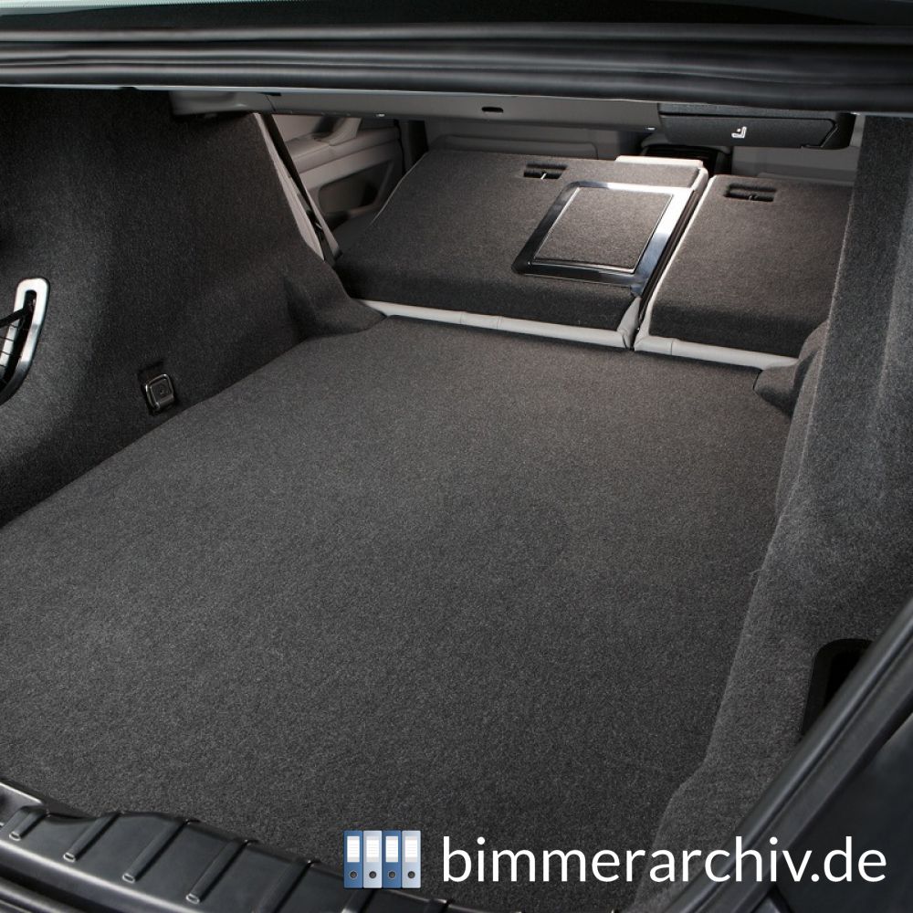 Model Archive for BMW models · BMW 5er Limousine - Kofferraum · | Automatten