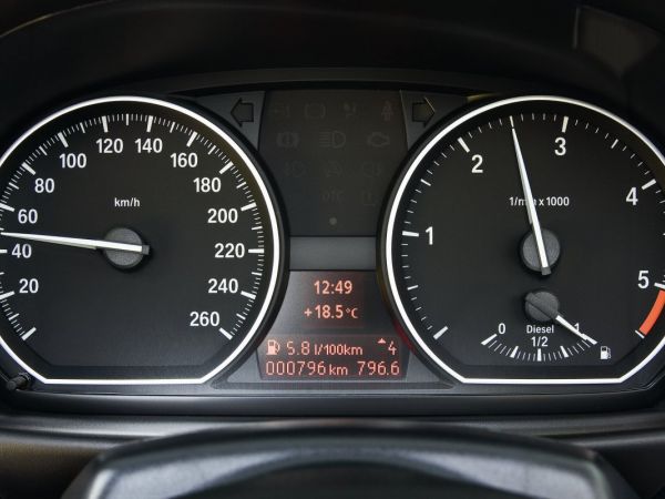 Die BMW 1er Reihe - Schaltpunktanzeige