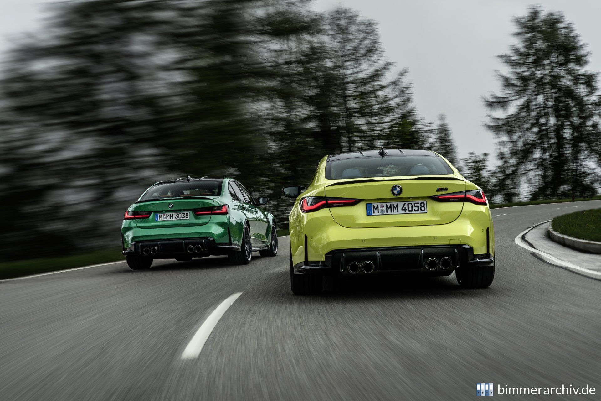 BMW M3 Competition Sedan and BMW M4 Competition Coupe