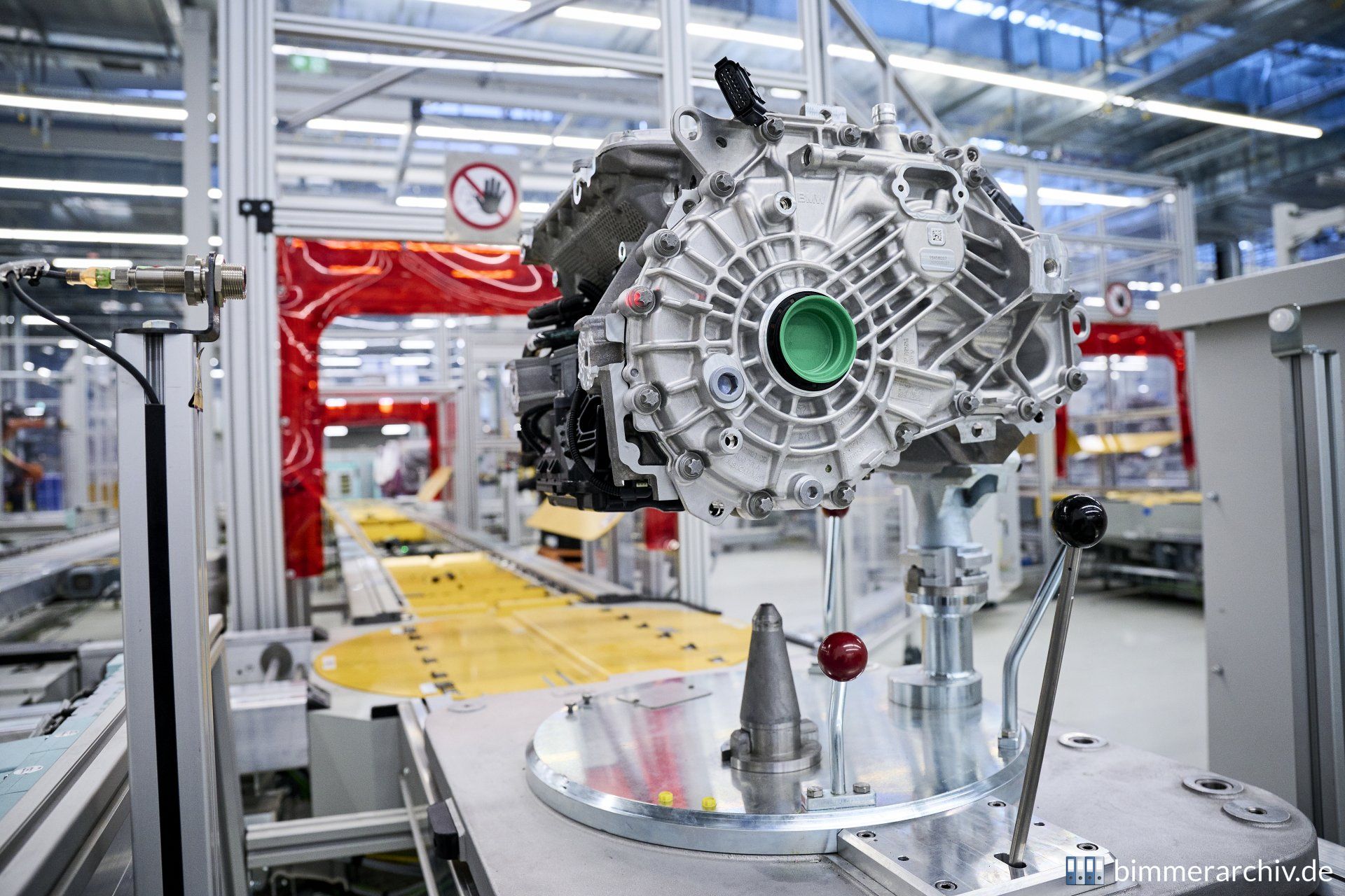 Production of the highly-integrated e-drive