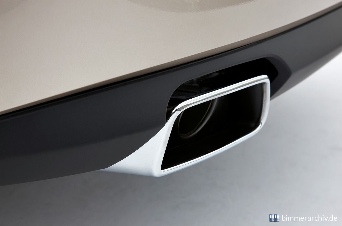 BMW 550i Gran Turismo - Abgasanlage