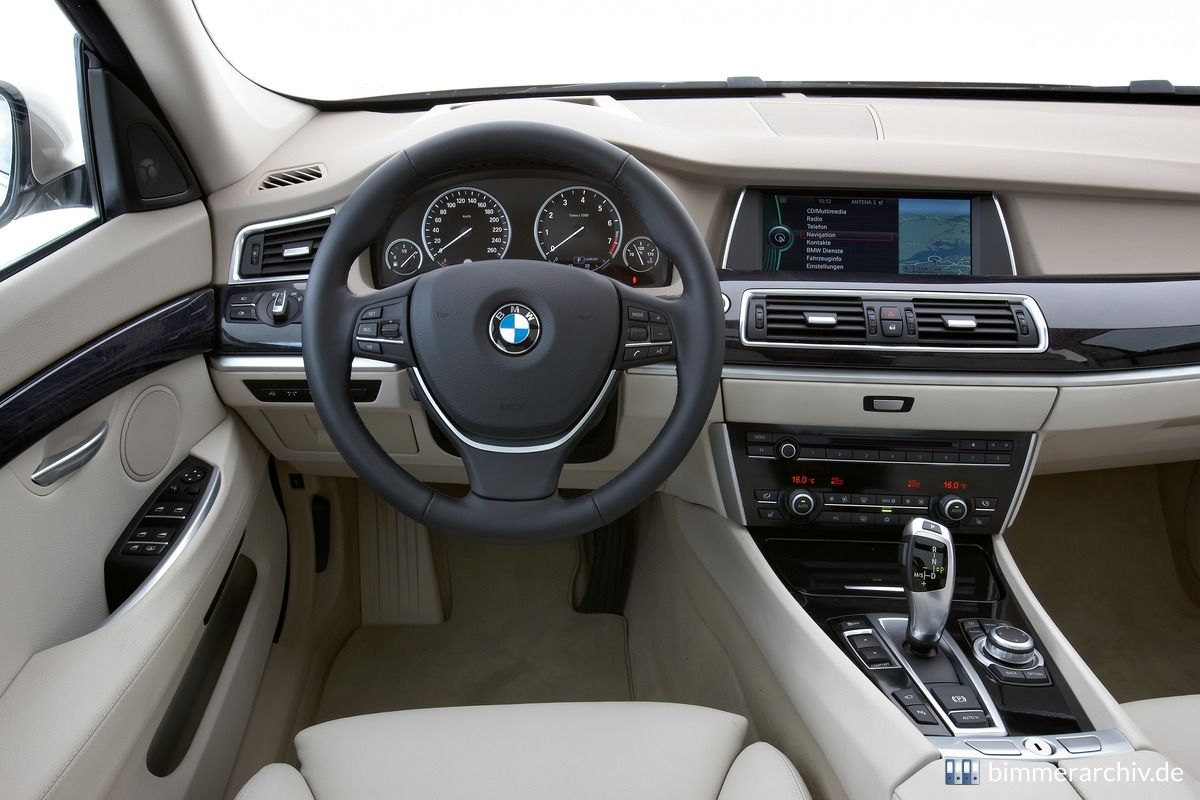BMW 550i Gran Turismo - Interieur