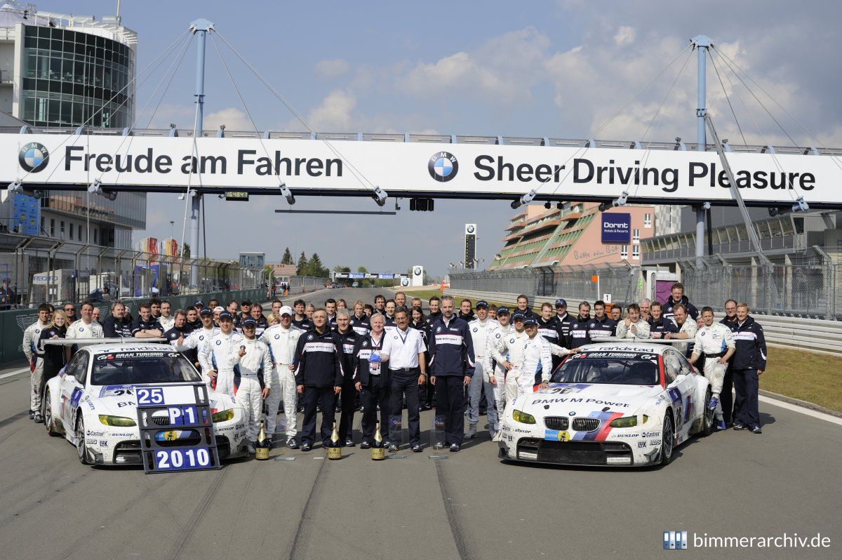 Team BMW Motorsport - Gruppenfoto