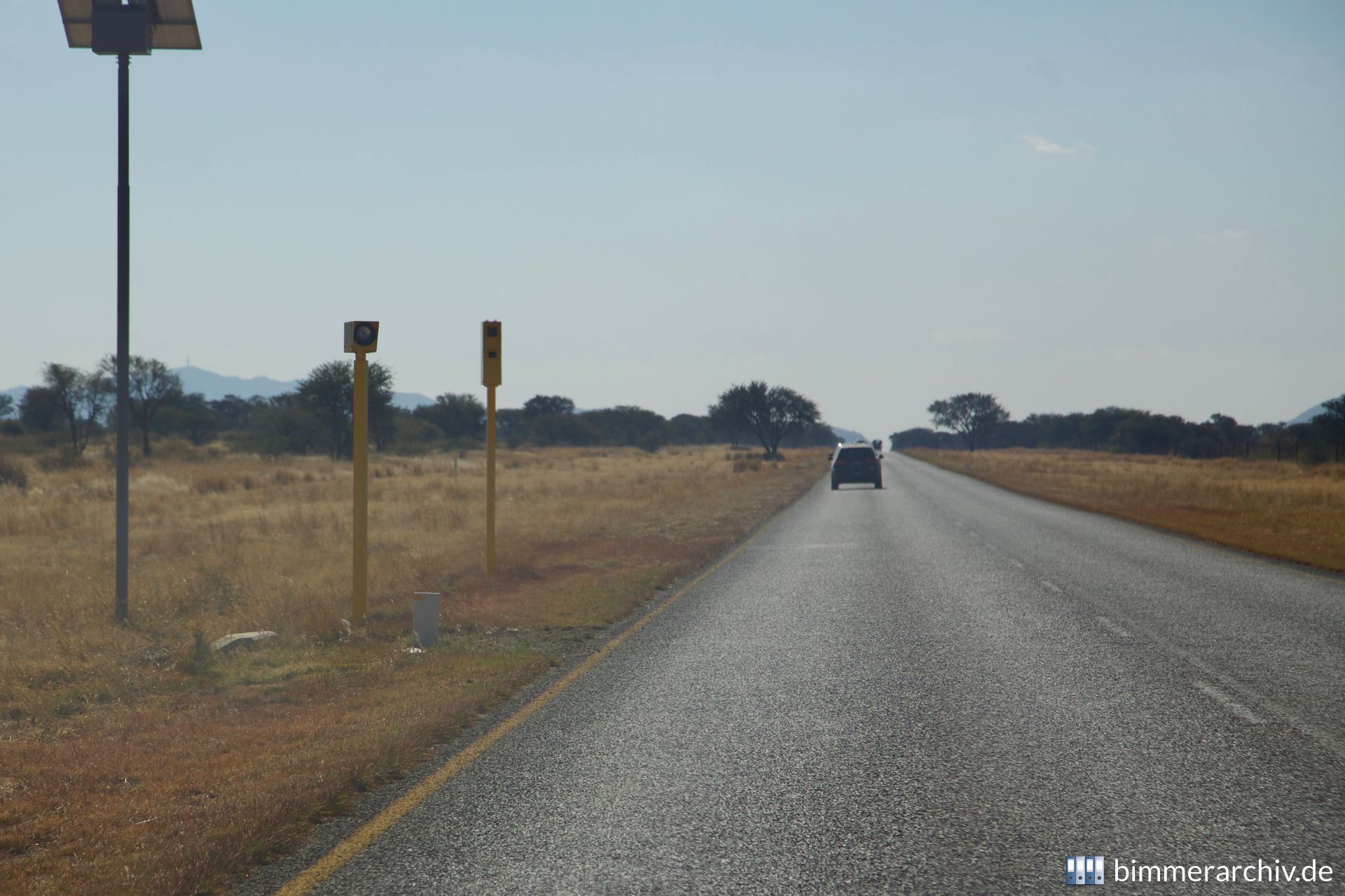 Speed camera in Namibia