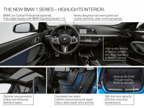 The all-new BMW 1 Series - Product Highlights