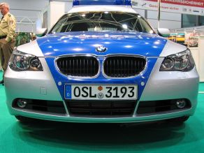 BMW Polizei 545i touring