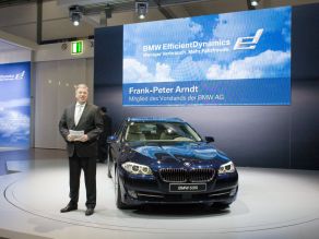 Frank-Peter Arndt und der BMW 535i touring