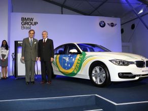 Launch of the BMW 320i ActiveFlex in Brazil