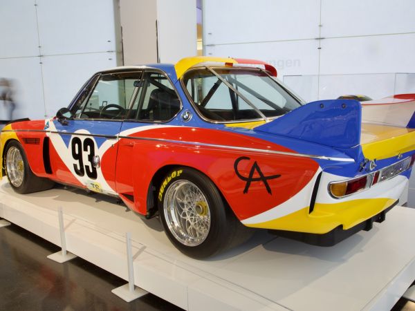 BMW 3.0 CSL - Alexander Calder, Art Car, 1975