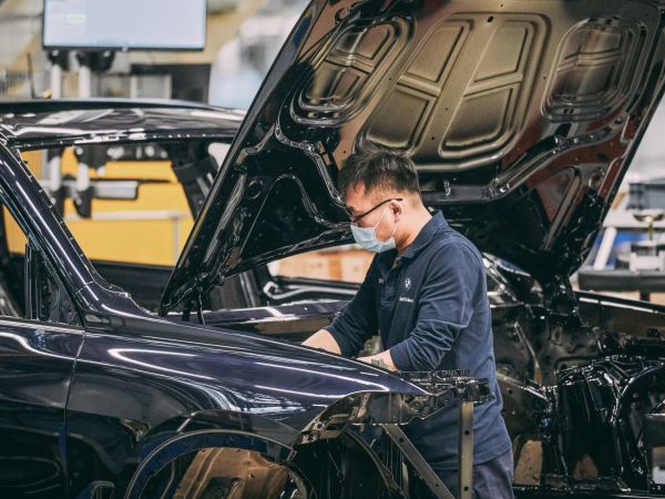 BMW X5 Produktion im BBA Werk Dadong