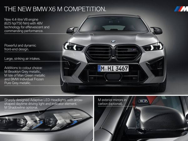 BMW X6 M Competition - Highlights