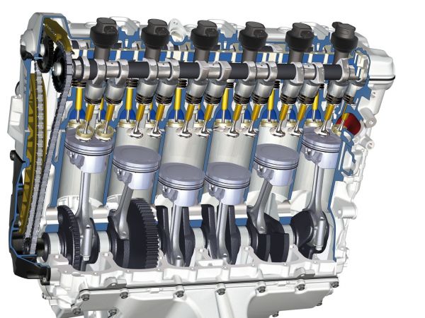 BMW Concept 6 - Reihensechszylinder-Motor