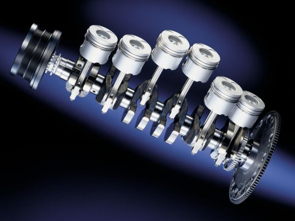 BMW M57D30 - crankshaft, con-rods, cylinders