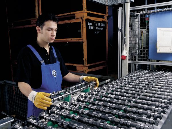 BMW Plant Berlin - production of camshafts